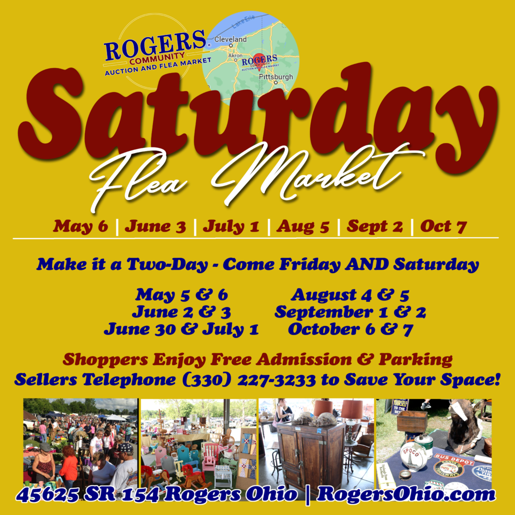 Saturday Flea Market Rogers Flea Market & Auctions